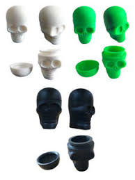 Silicone Dab Pot- Skull